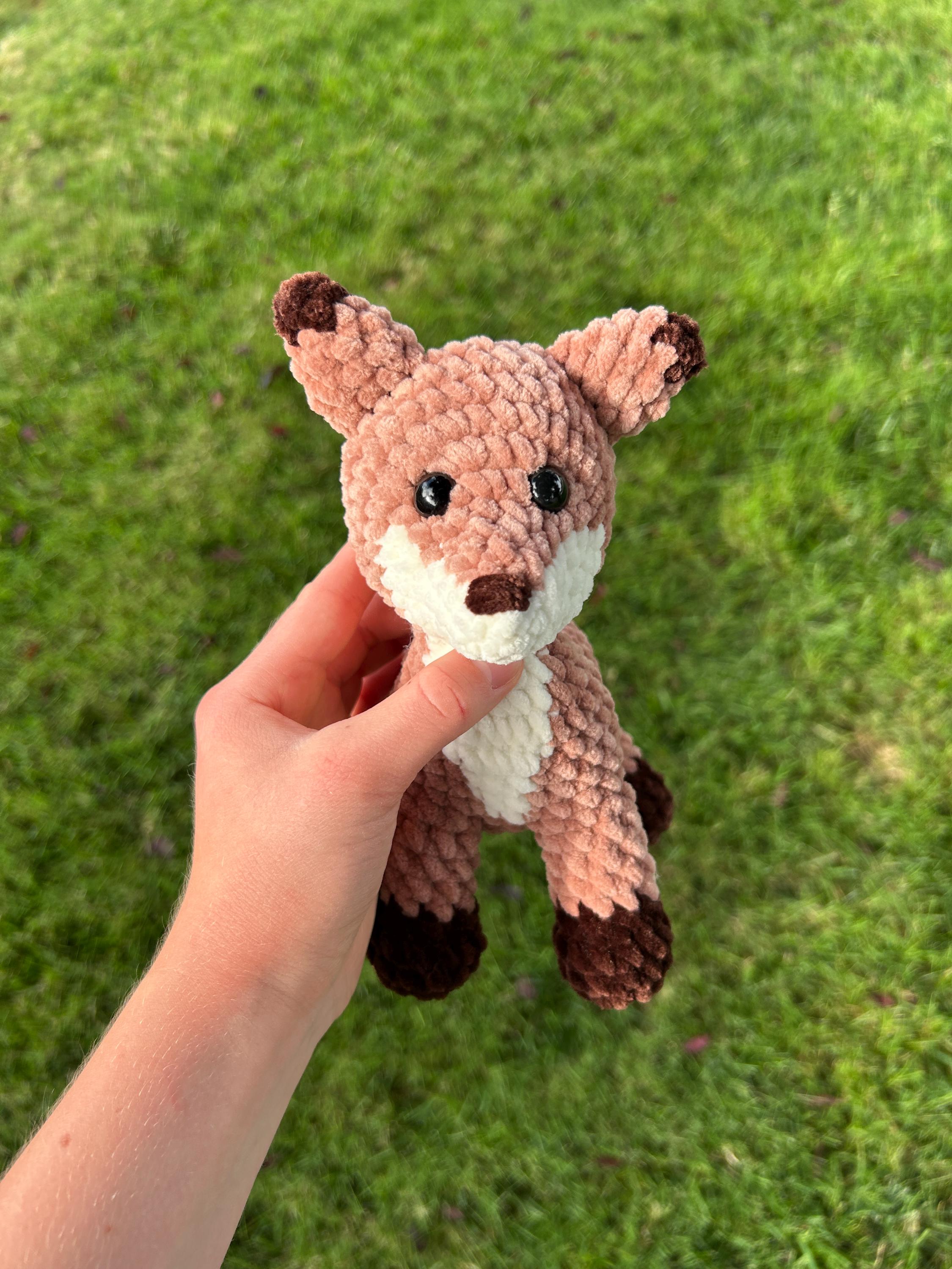 Crochet Low-Sew Fox and Wolf Pattern