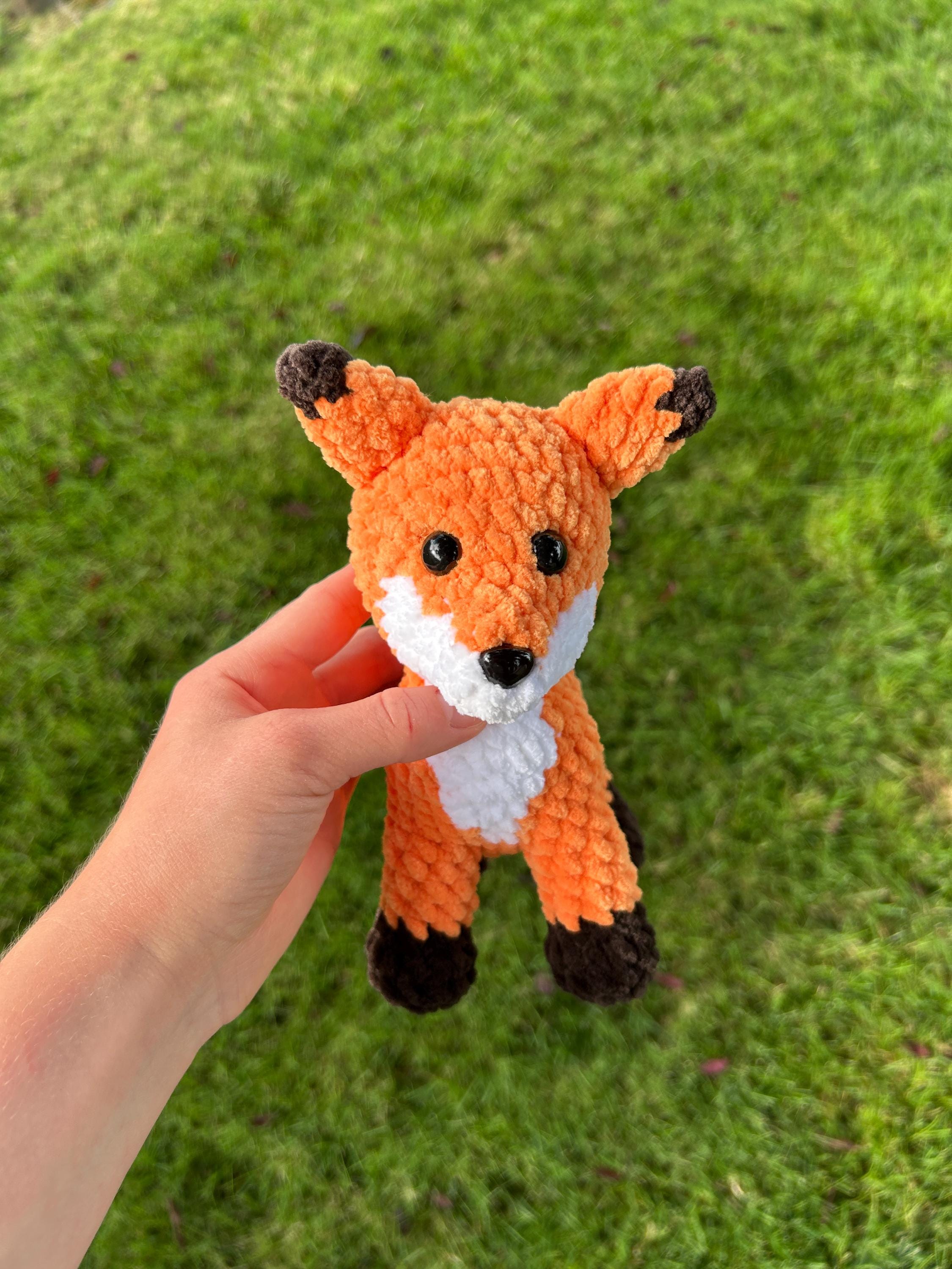 Crochet Low-Sew Fox and Wolf Pattern