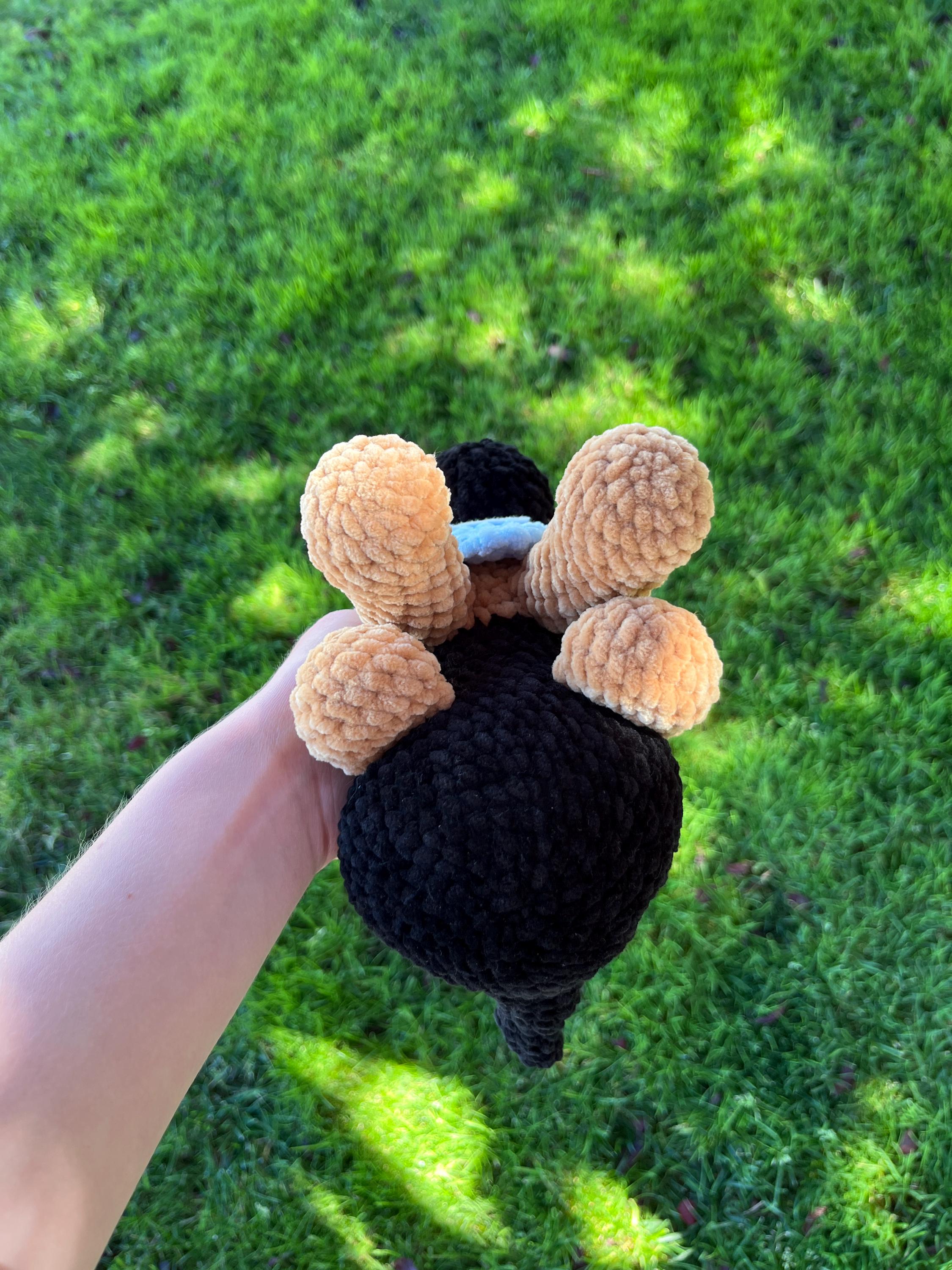 German Shepherd Crochet Stuffed Animal Plushie