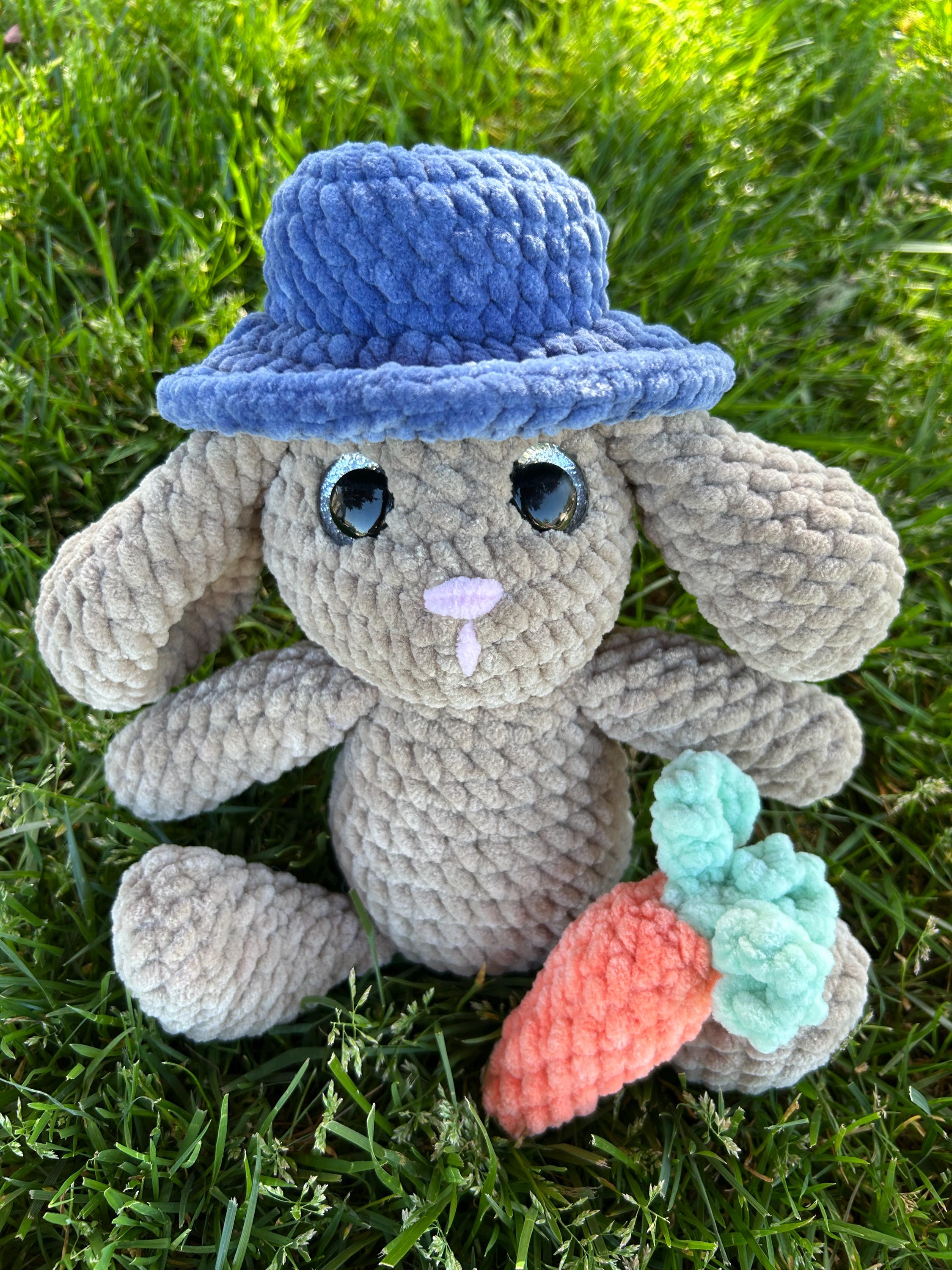 Low-Sew Garden Bunny Crochet Pattern