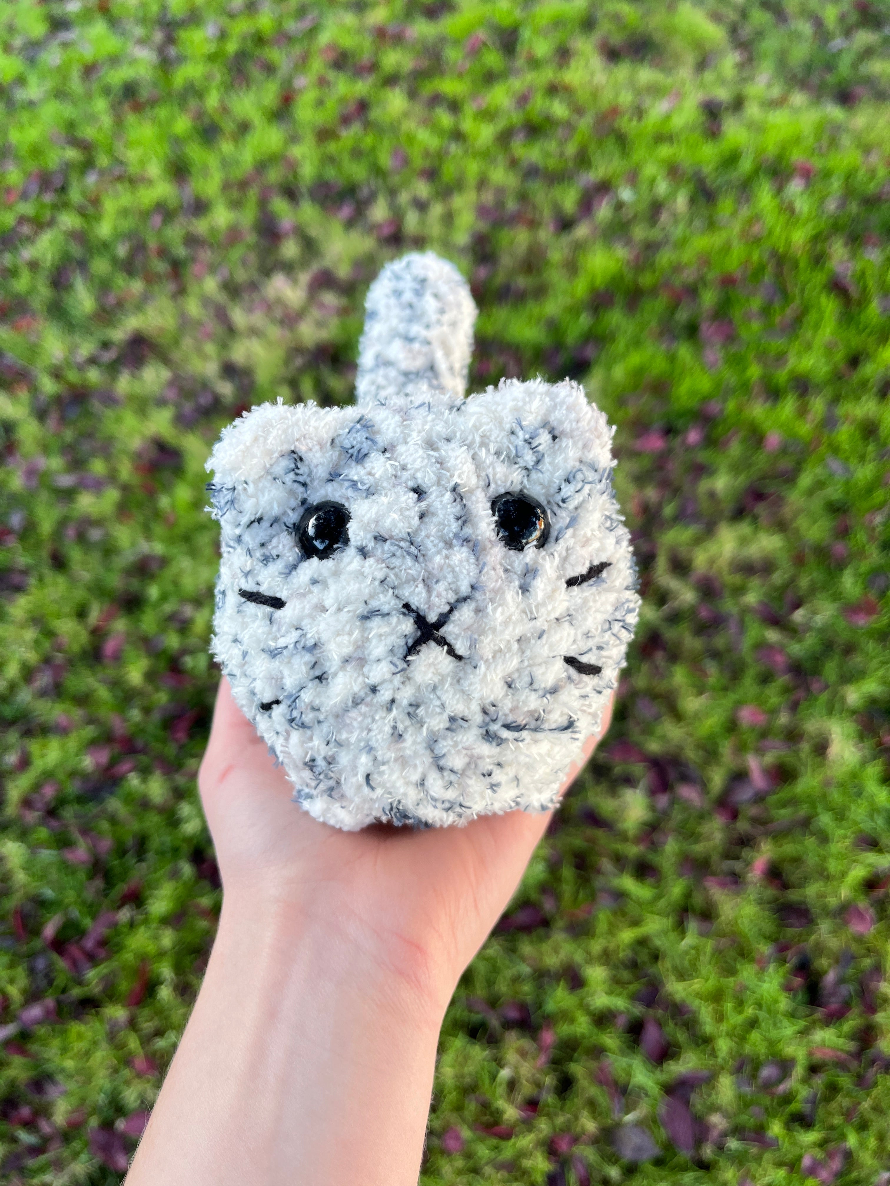 Baby Loaf Cat Crochet Plushie Stuffed Animal
