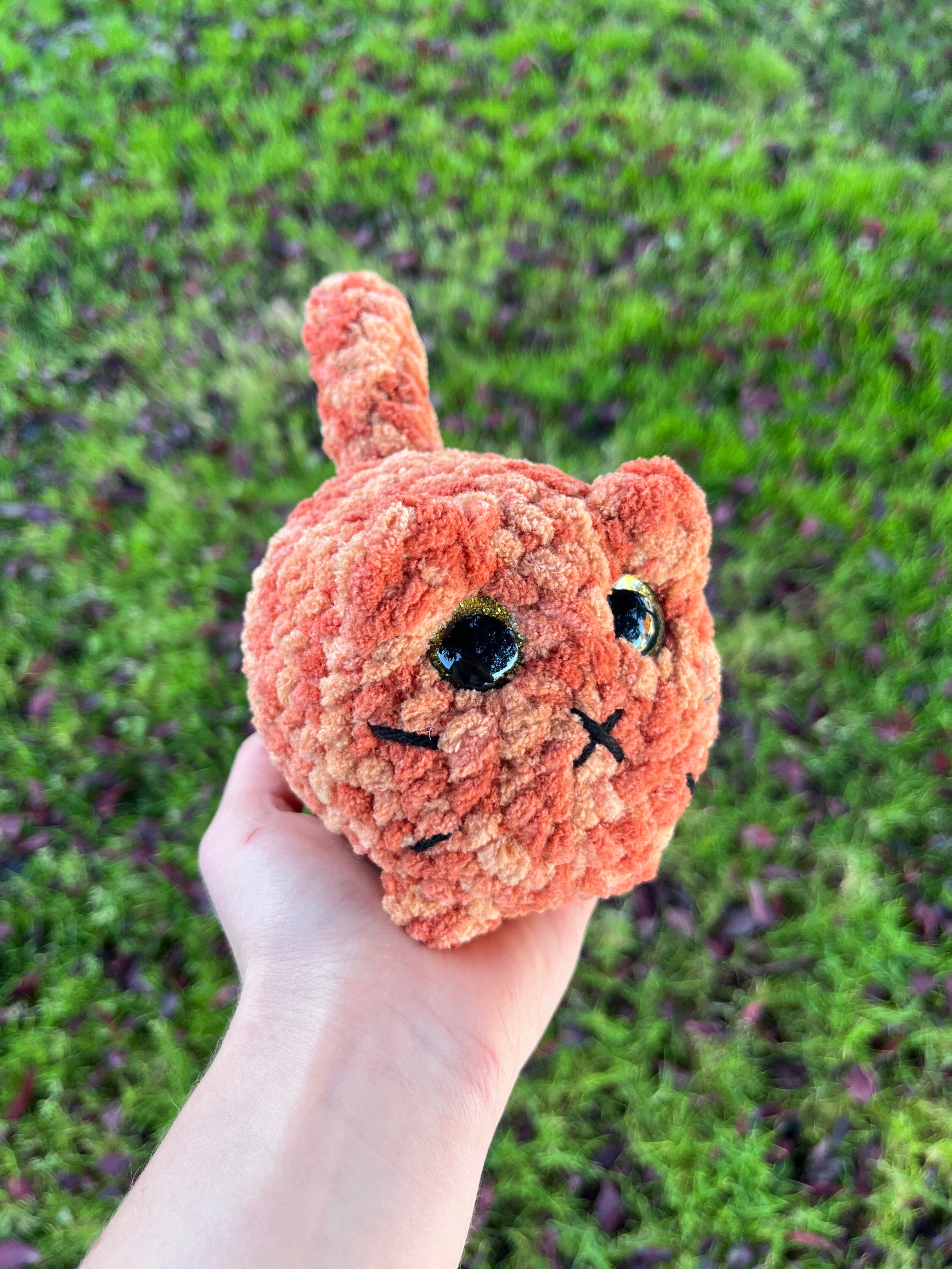 Baby Loaf Cat Crochet Plushie Stuffed Animal