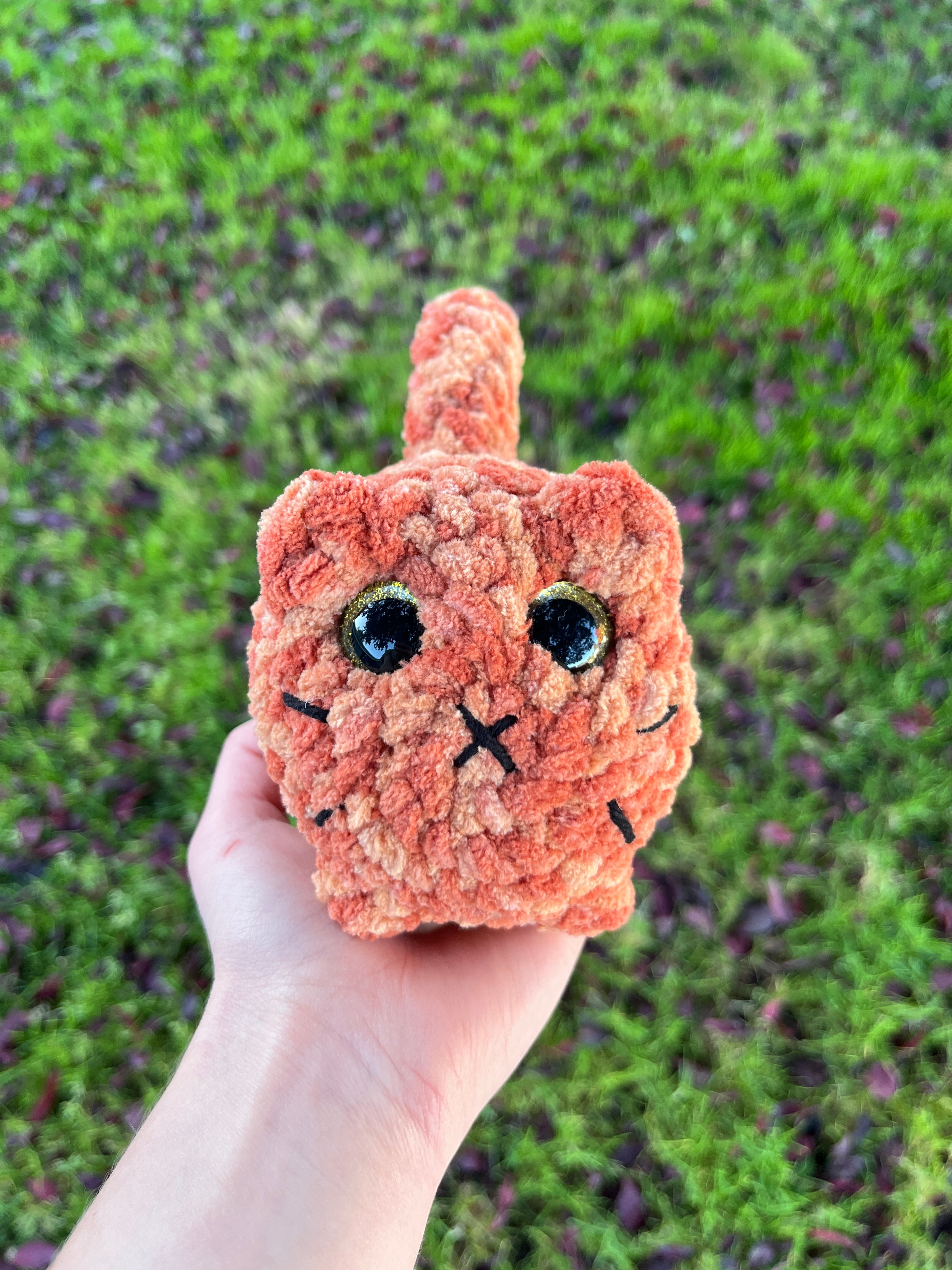 Baby Loaf Cat Crochet Plushie Stuffed Animal