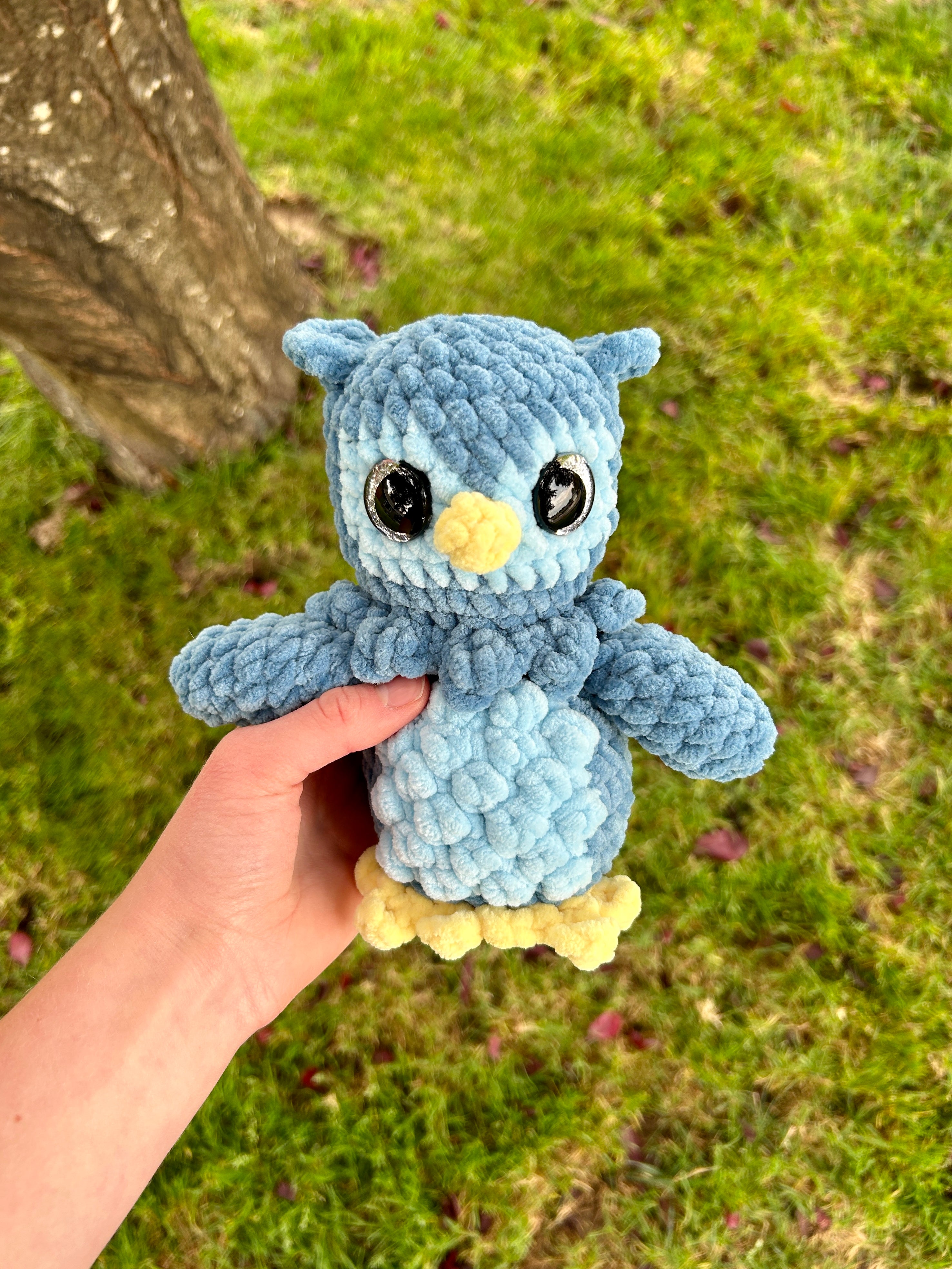 Low-Sew Owl Crochet Pattern