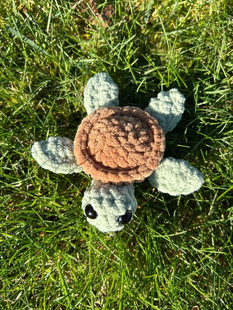 Crochet No-Sew Baby Sea Turtle Pattern