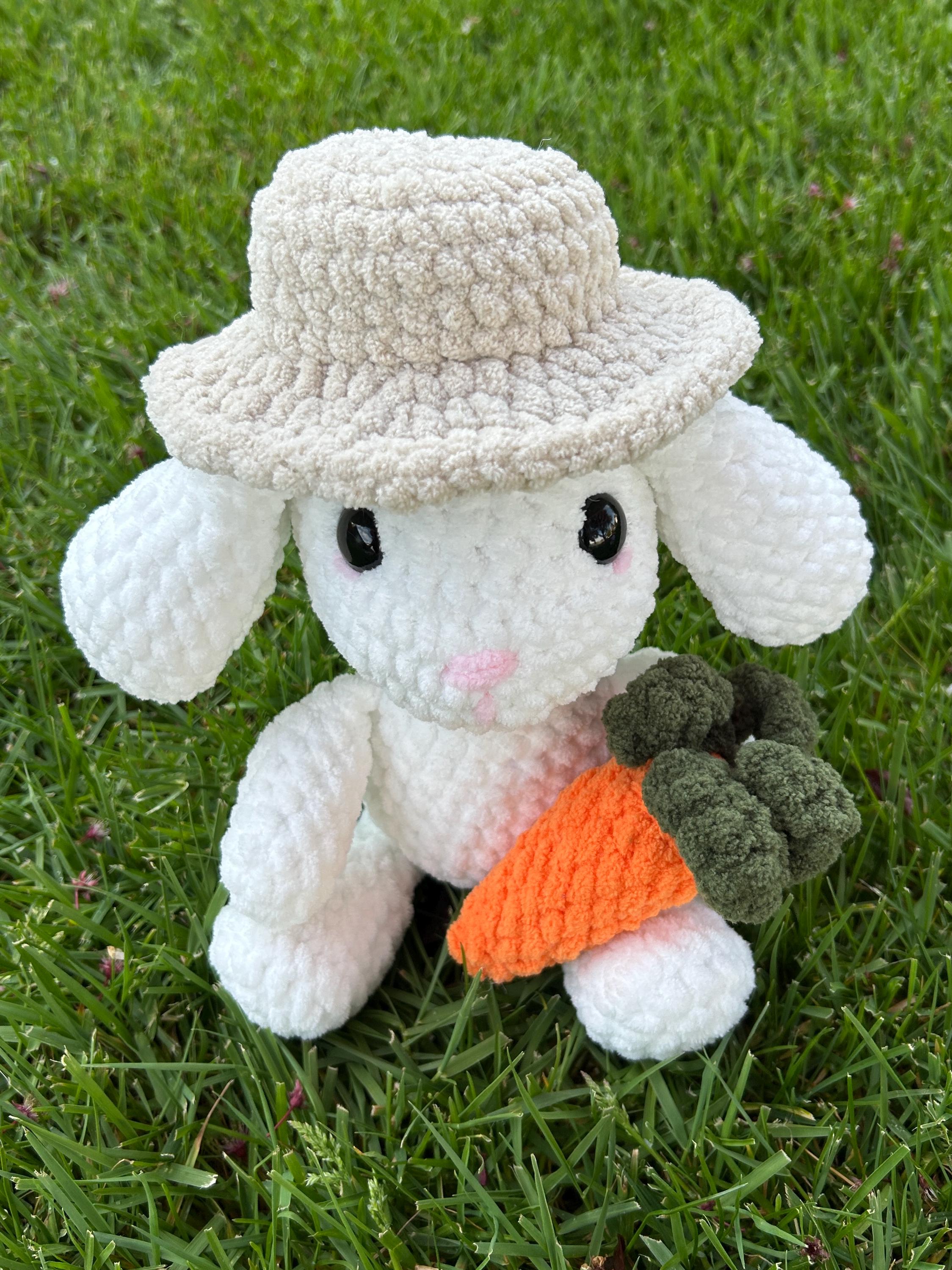 Low-Sew Garden Bunny Crochet Pattern
