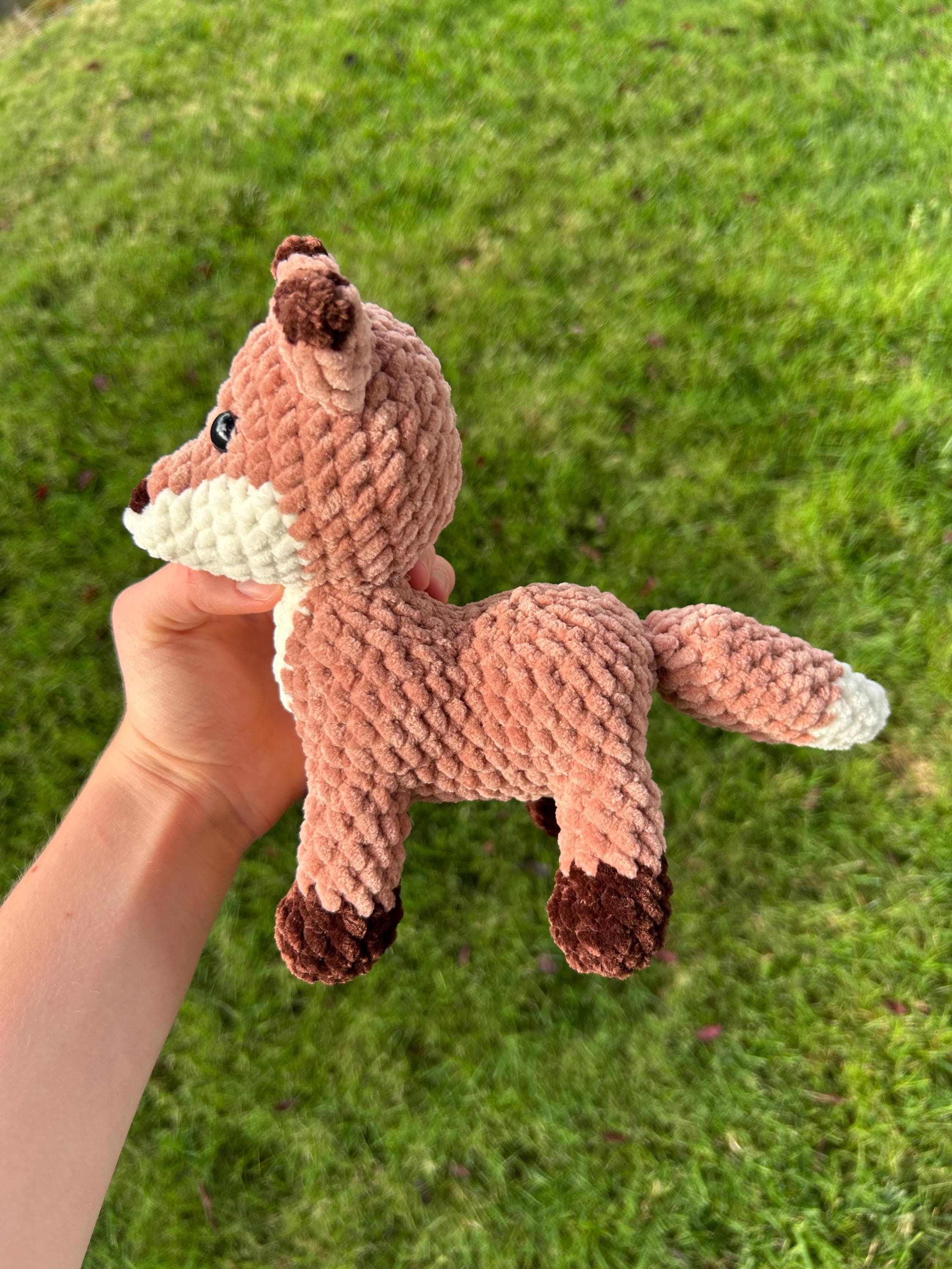 Crochet Low-Sew Fox and Wolf Pattern