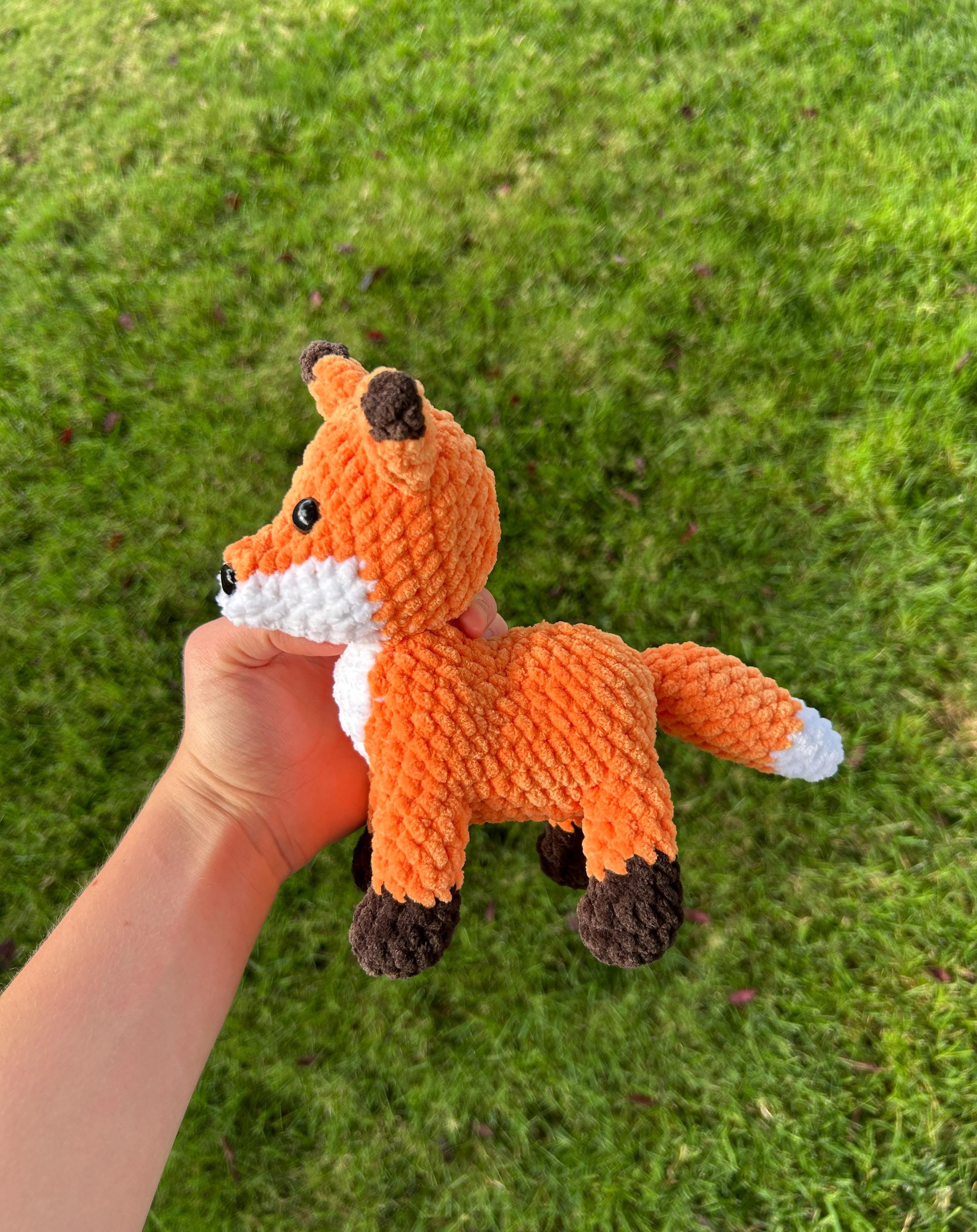 Crochet Low-Sew Fox and Wolf Pattern