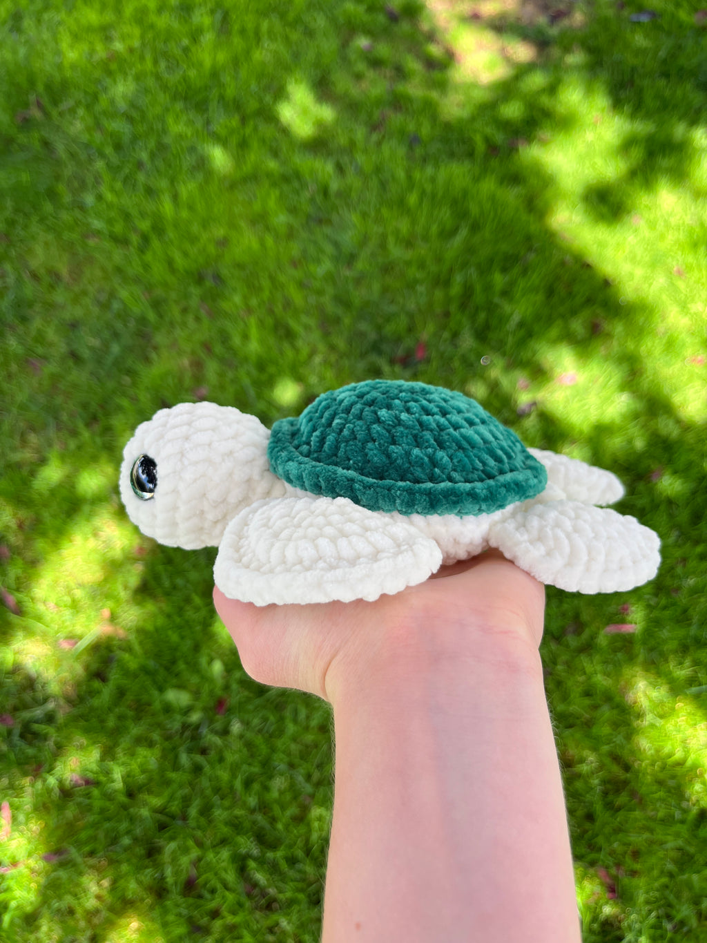 Customizable Sea Turtle Crochet Plushie