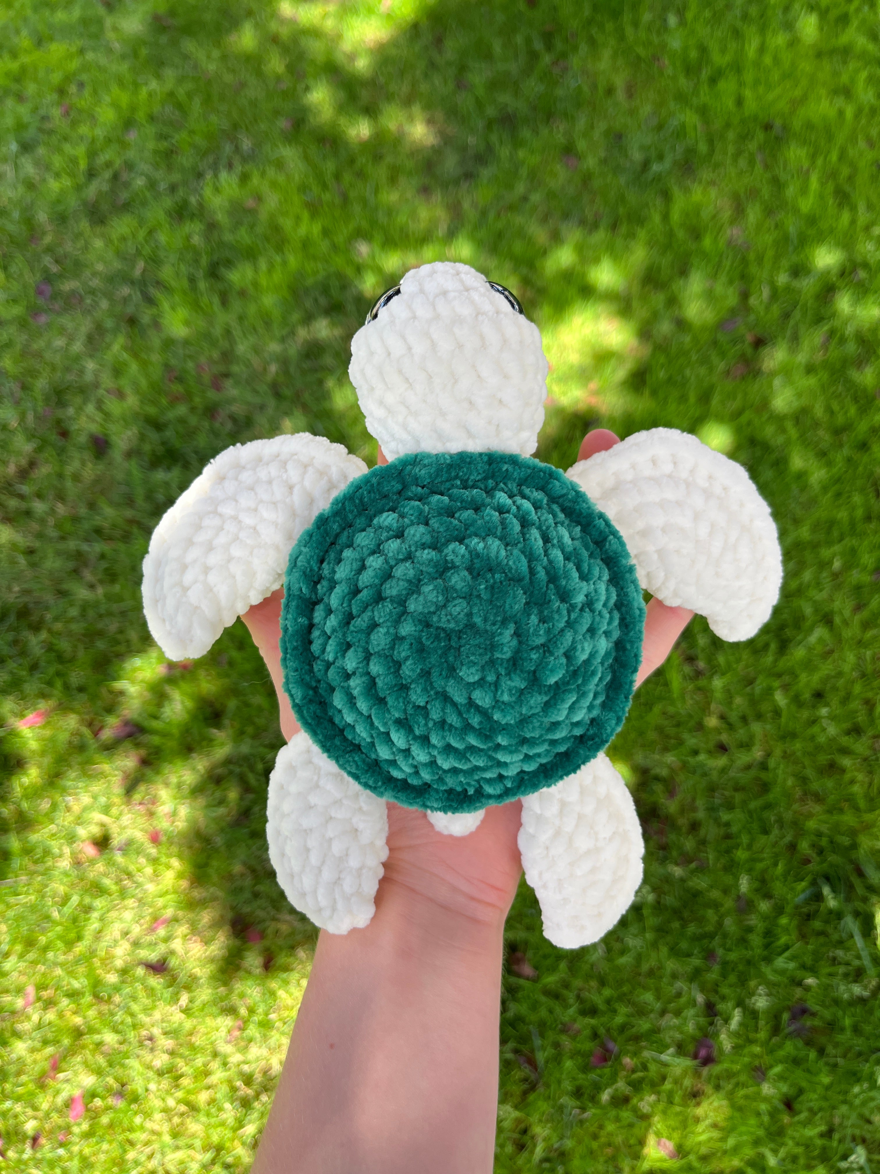 Customizable Sea Turtle Crochet Plushie