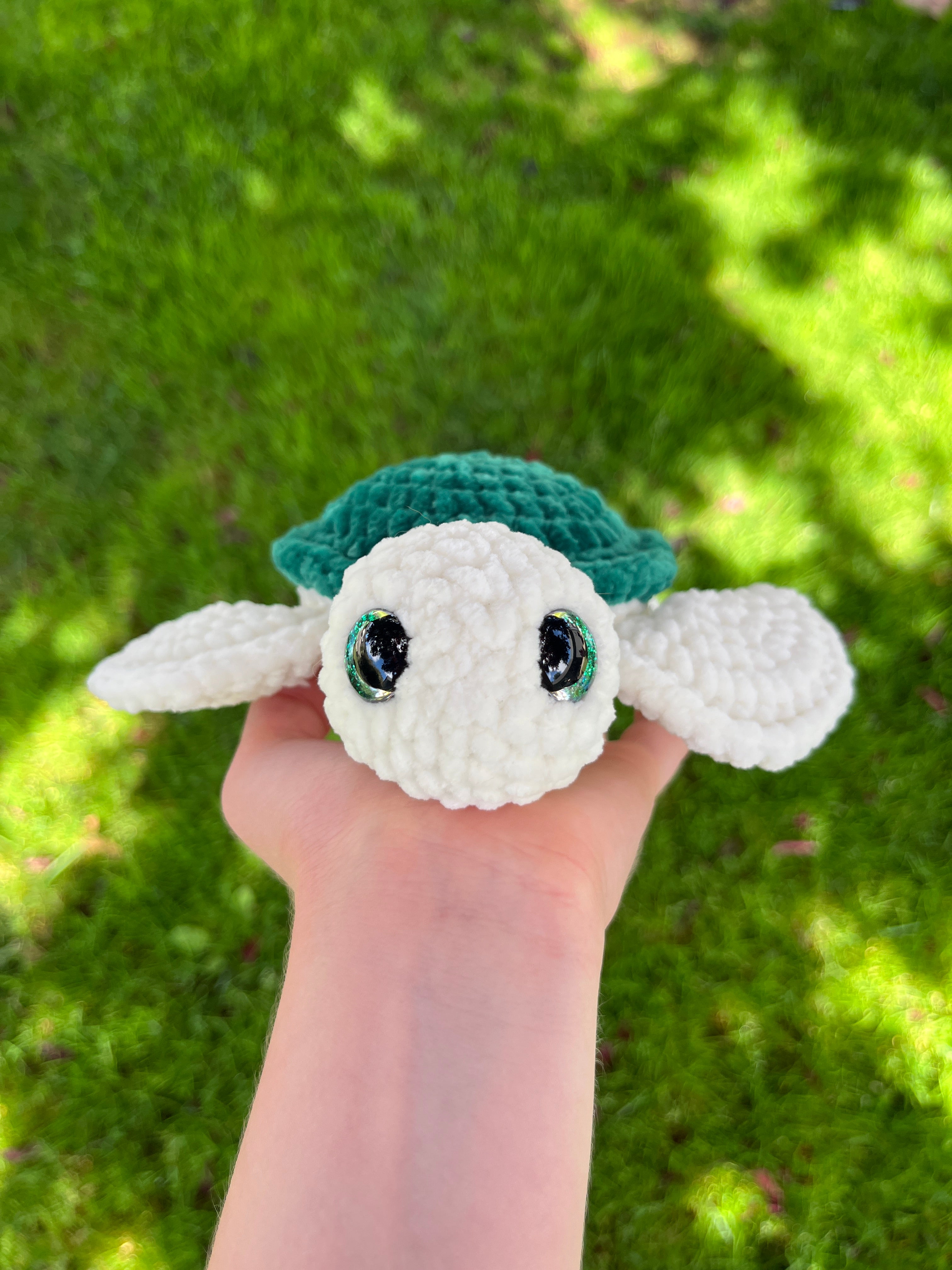 Customizable Sea Turtle Crochet Plushie