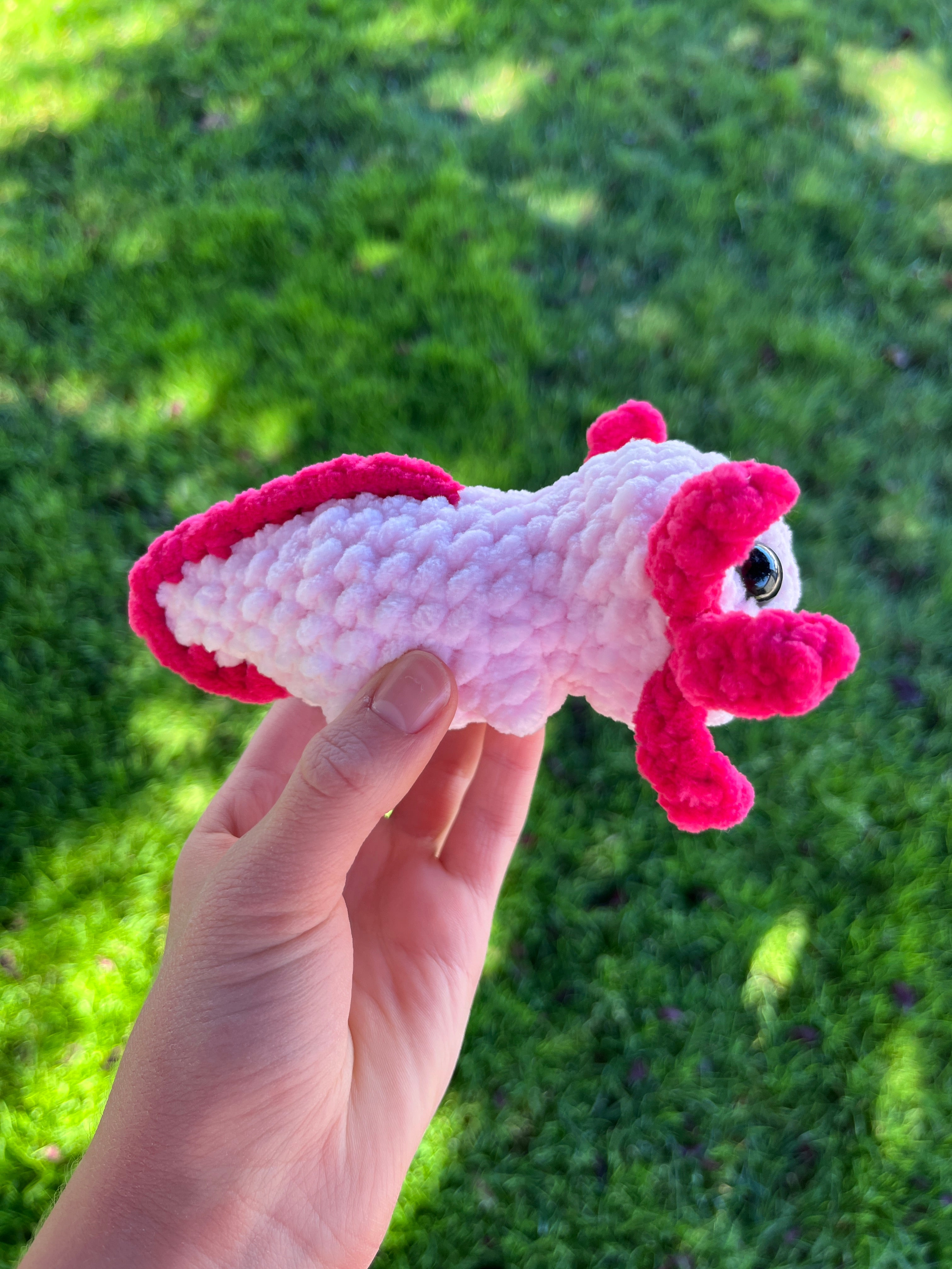 Crochet Axolotl Plushie