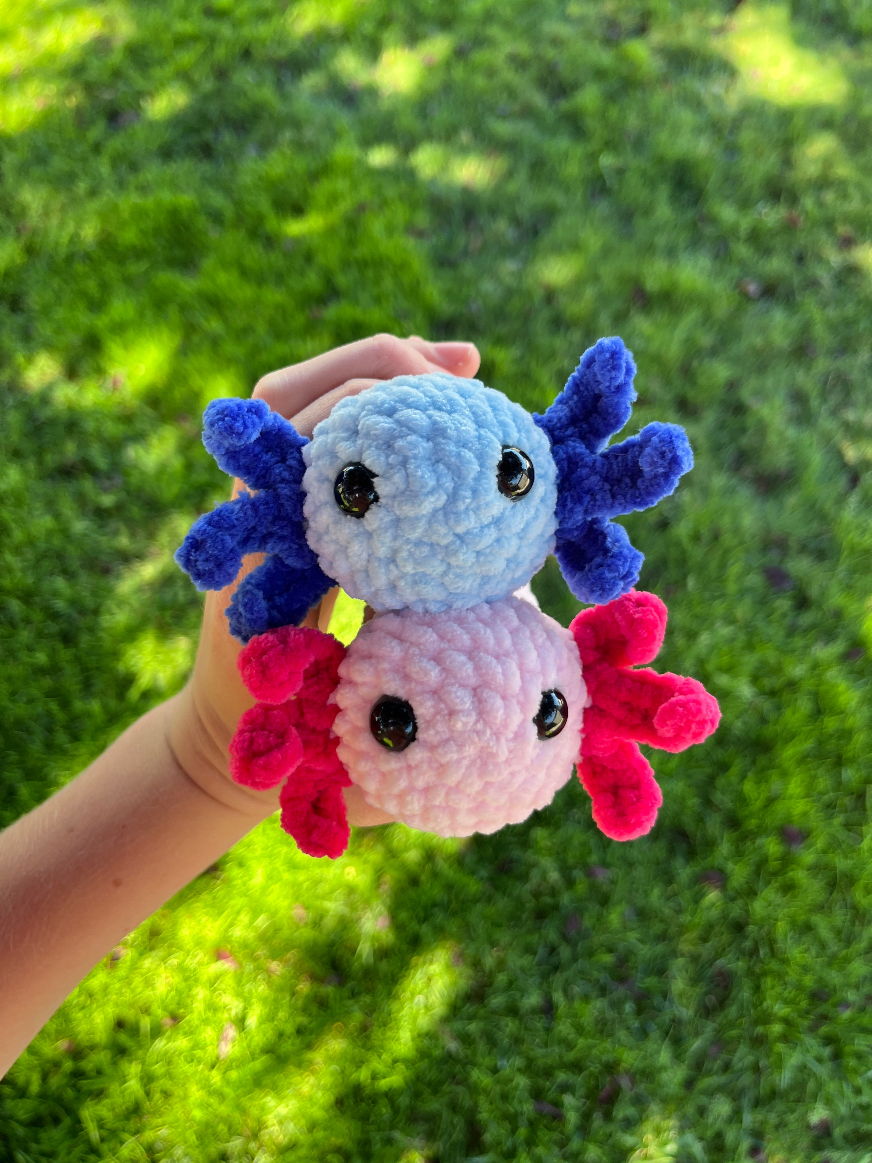 Crochet Axolotl Plushie