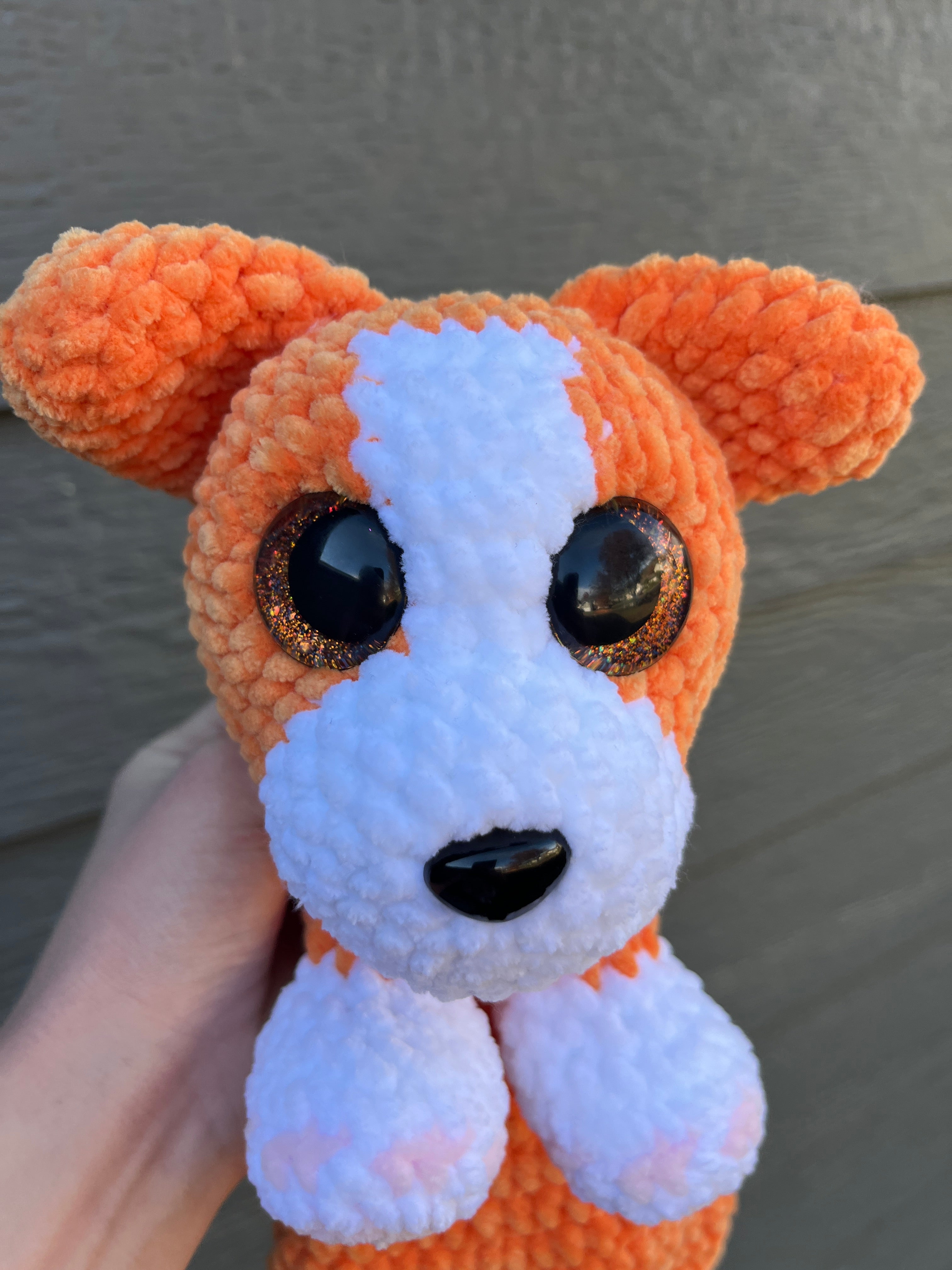 Crochet Corgi Dog Snuggler
