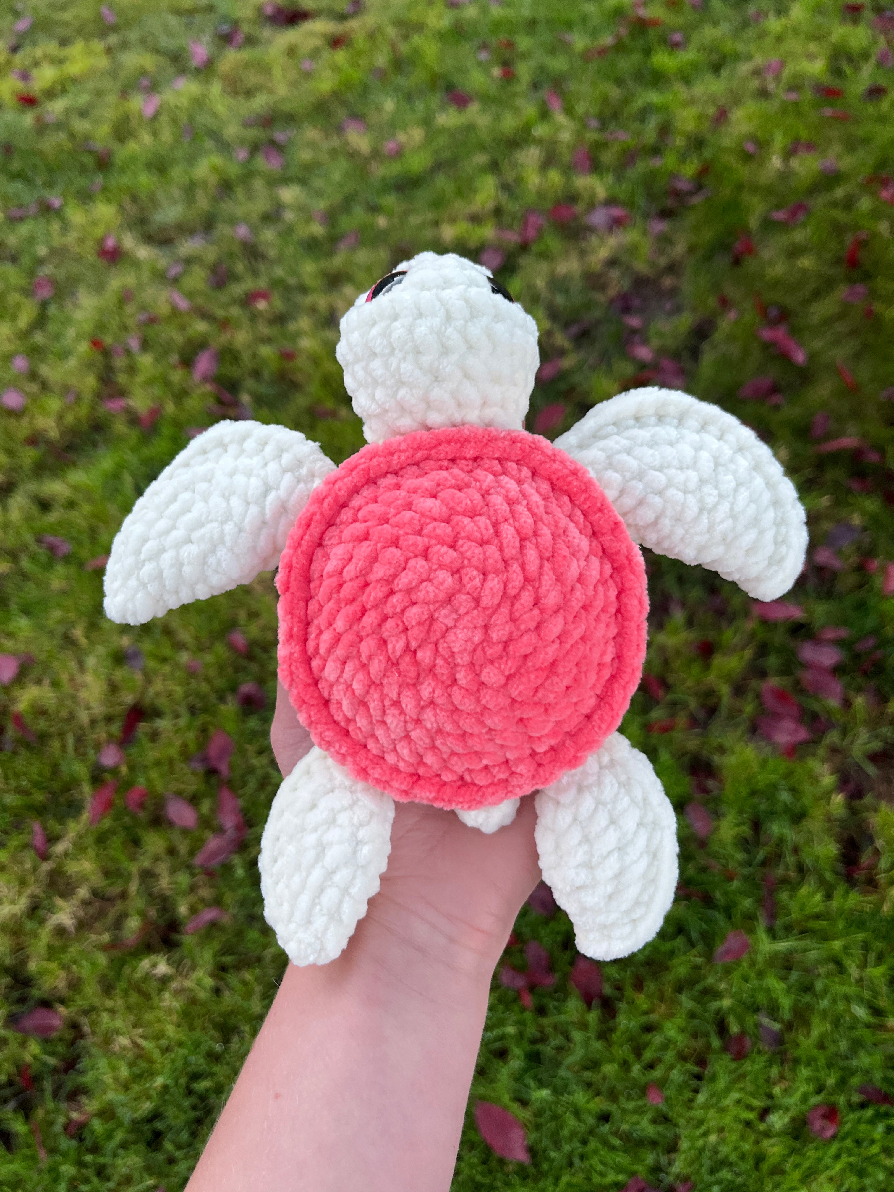 Blue and Pink Sea Turtles