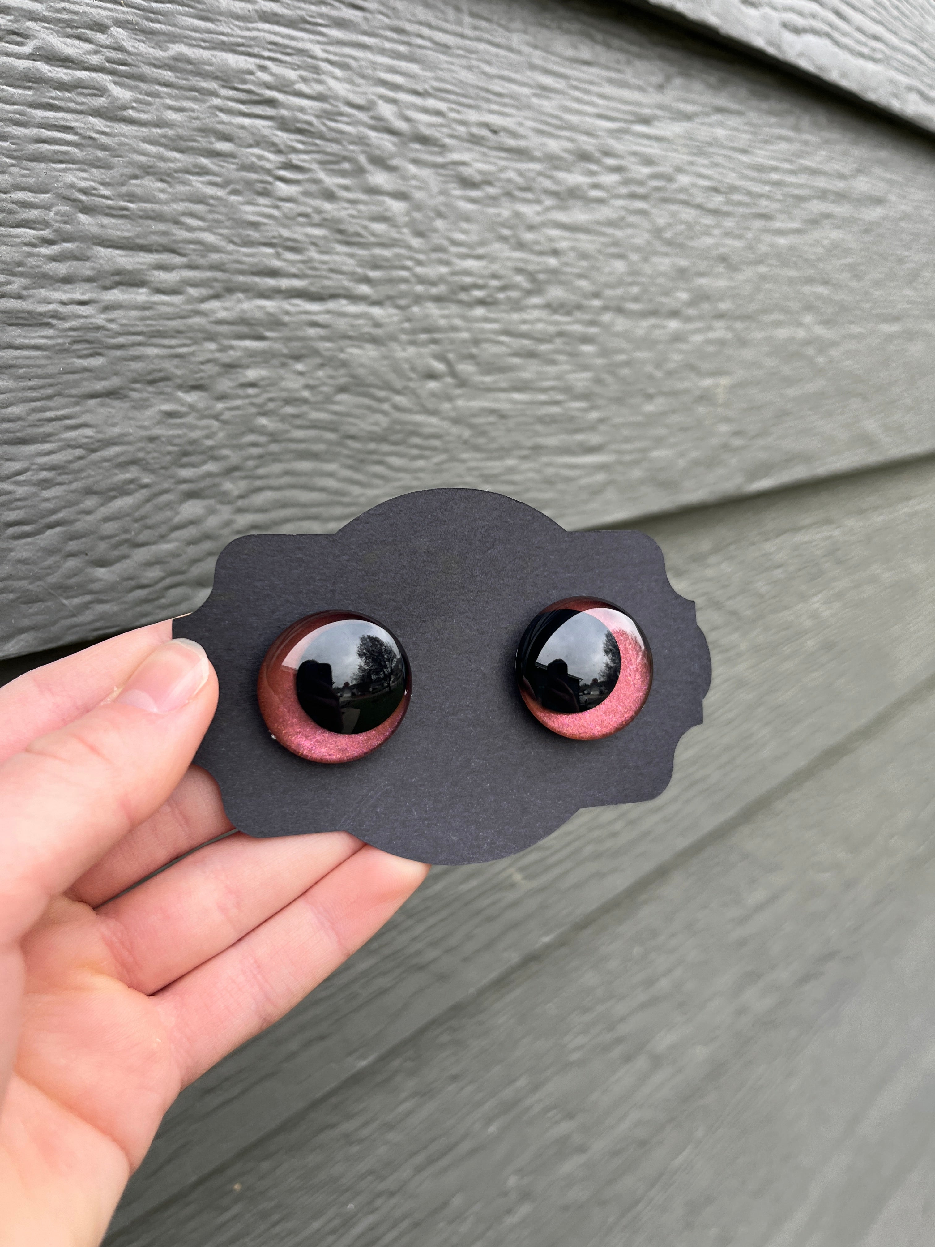 25 mm Sinker Eyes: Color Brown