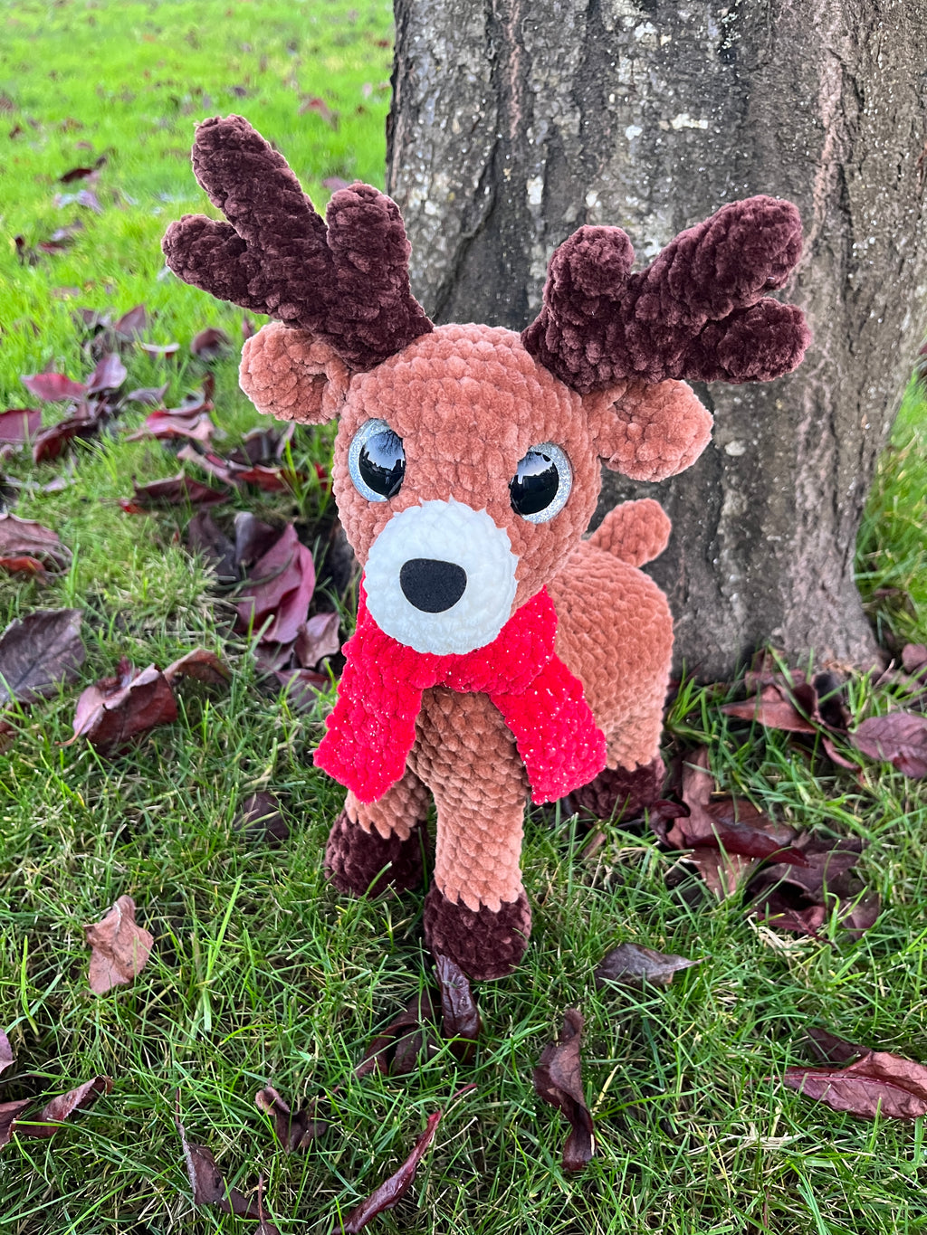Reindeer Crochet Pattern: Low Sew Amigurumi (PDF Pattern)
