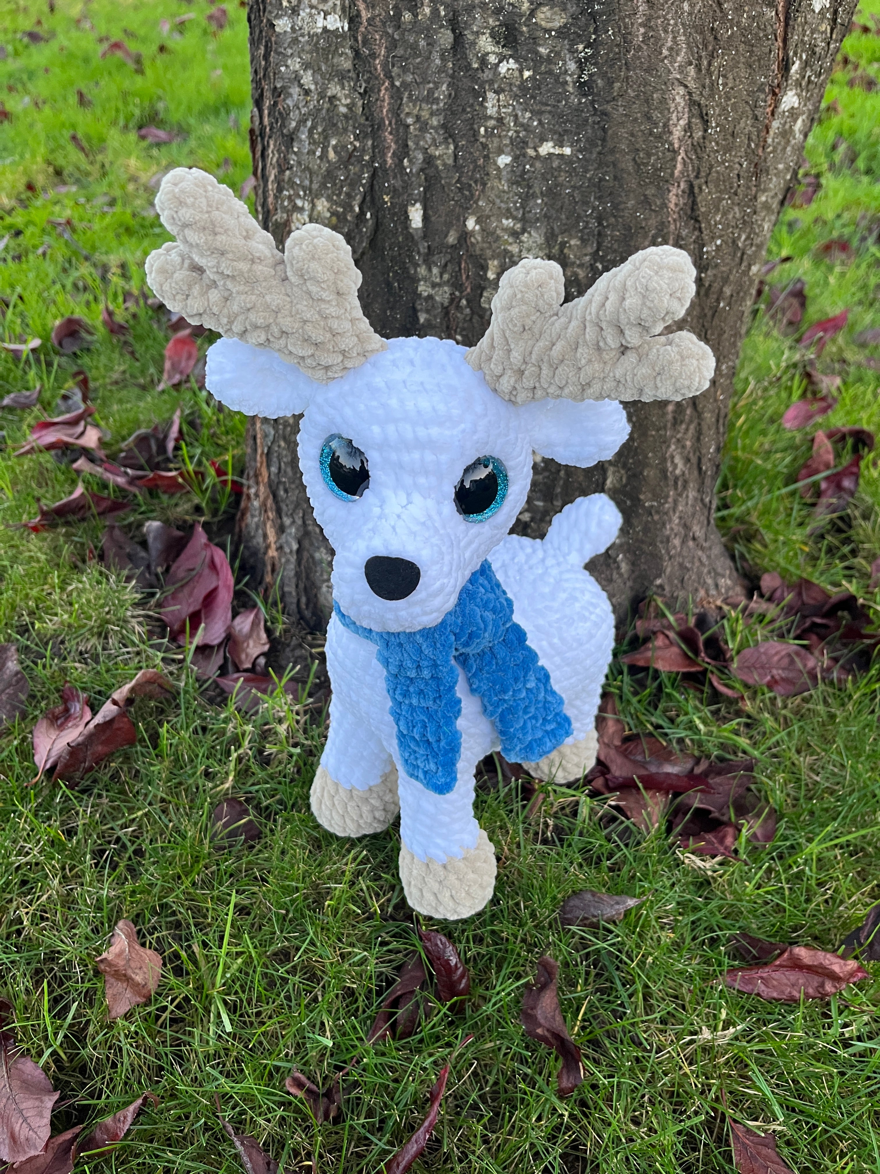 Reindeer Crochet Pattern: Low Sew Amigurumi (PDF Pattern)