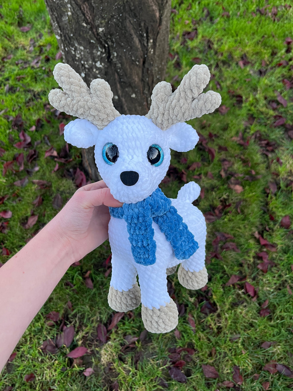 Reindeer Crochet Pattern: Low Sew Amigurumi (PDF Pattern)