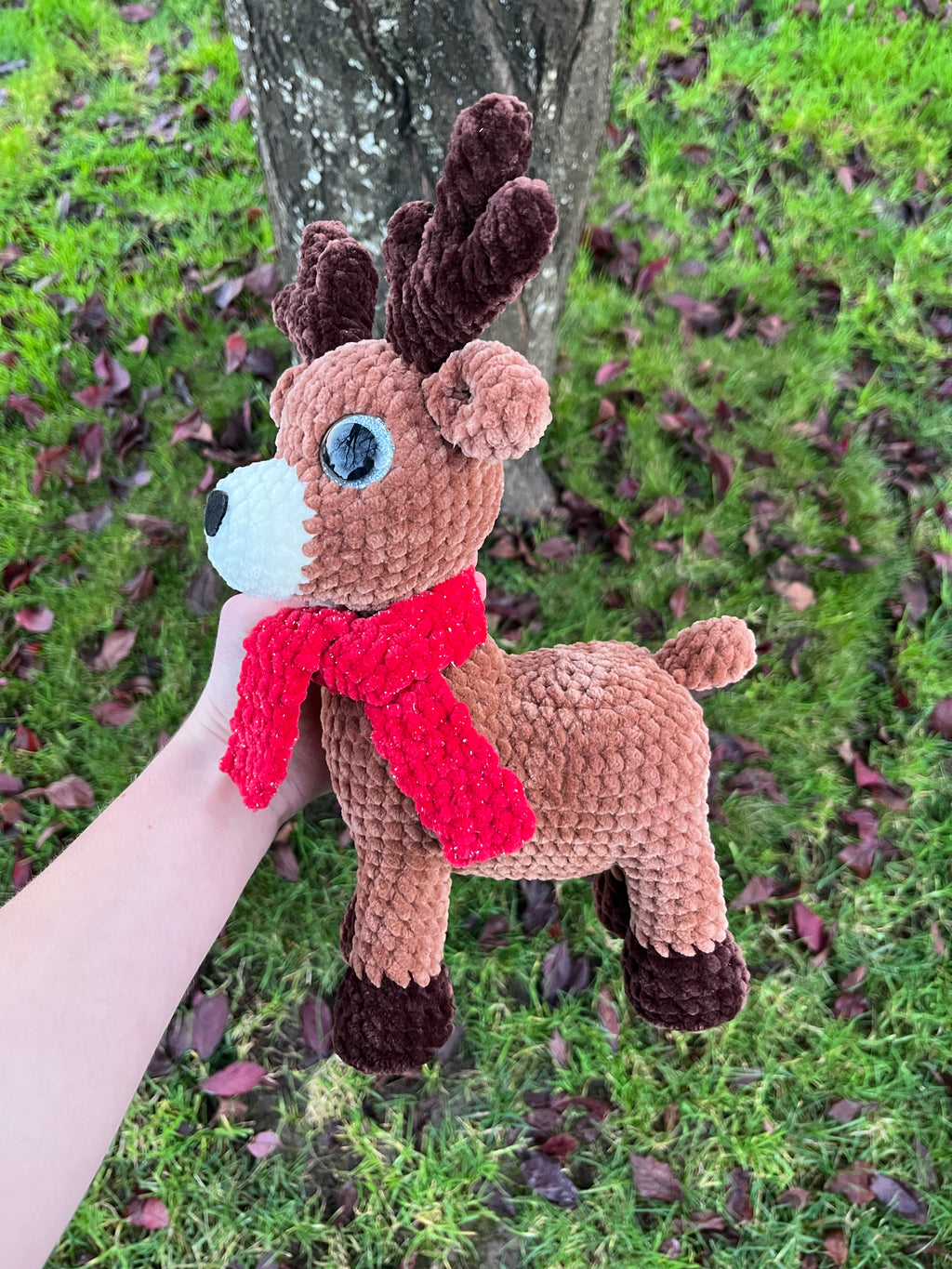 Reindeer Crochet Pattern: Low Sew Amigurumi (PDF Pattern)