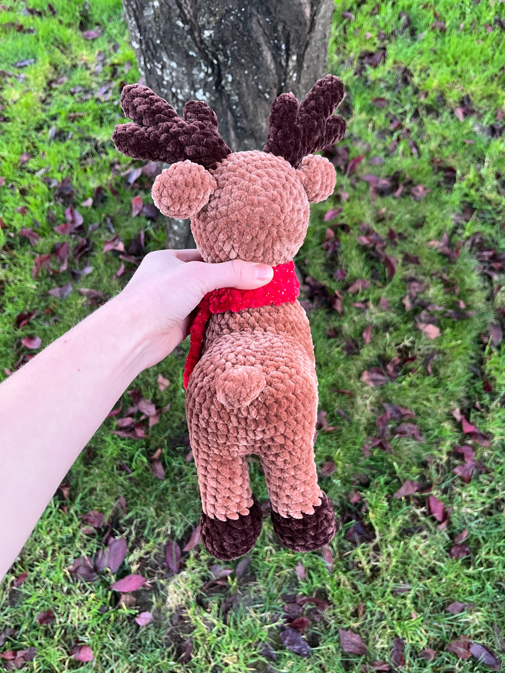 Reindeer Crochet Pattern: Low Sew Amigurumi (PDF Pattern)