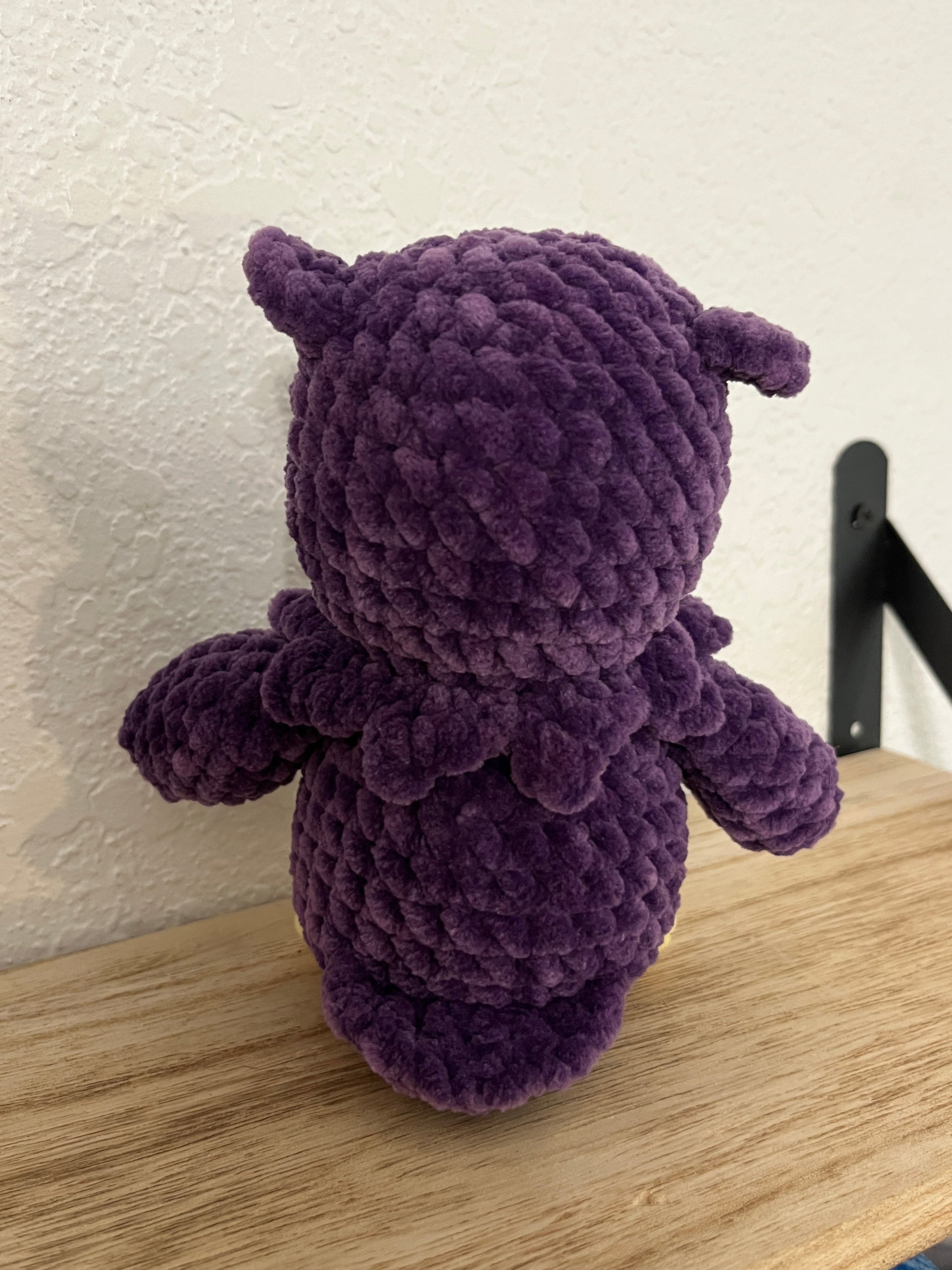 Blue and Purple Owl Crochet Plushies