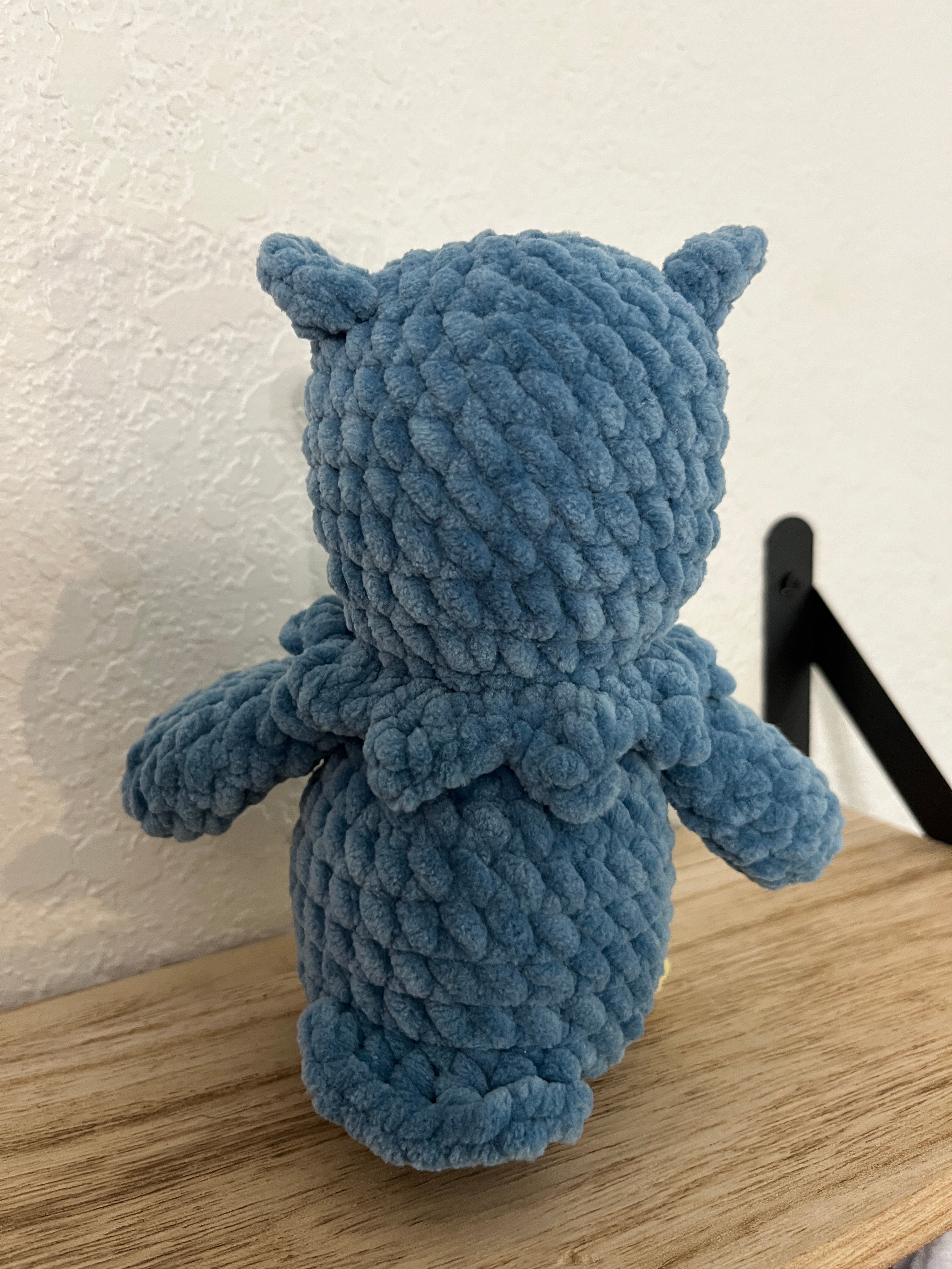 Blue and Purple Owl Crochet Plushies