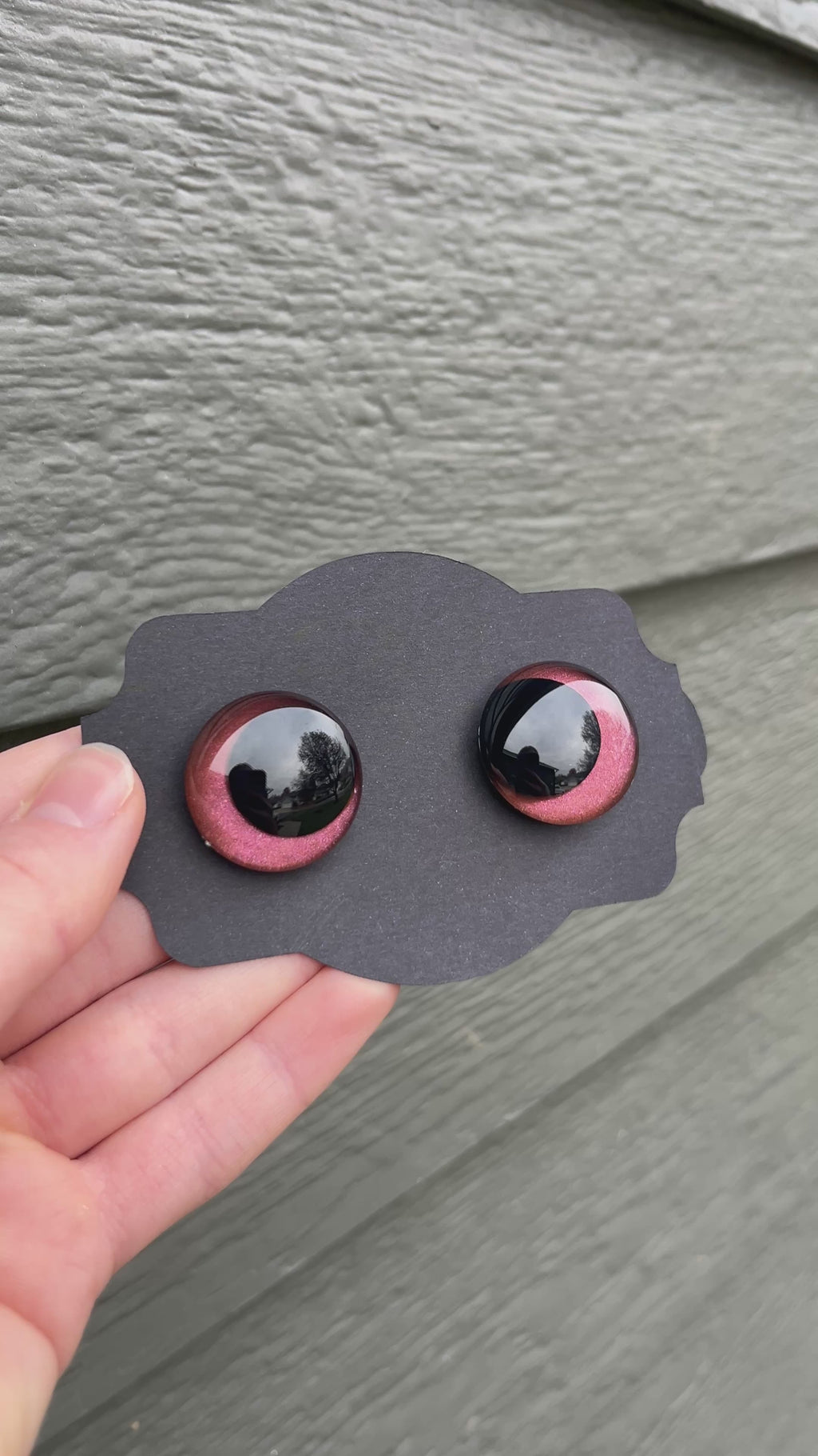 25 mm Sinker Eyes: Color Brown