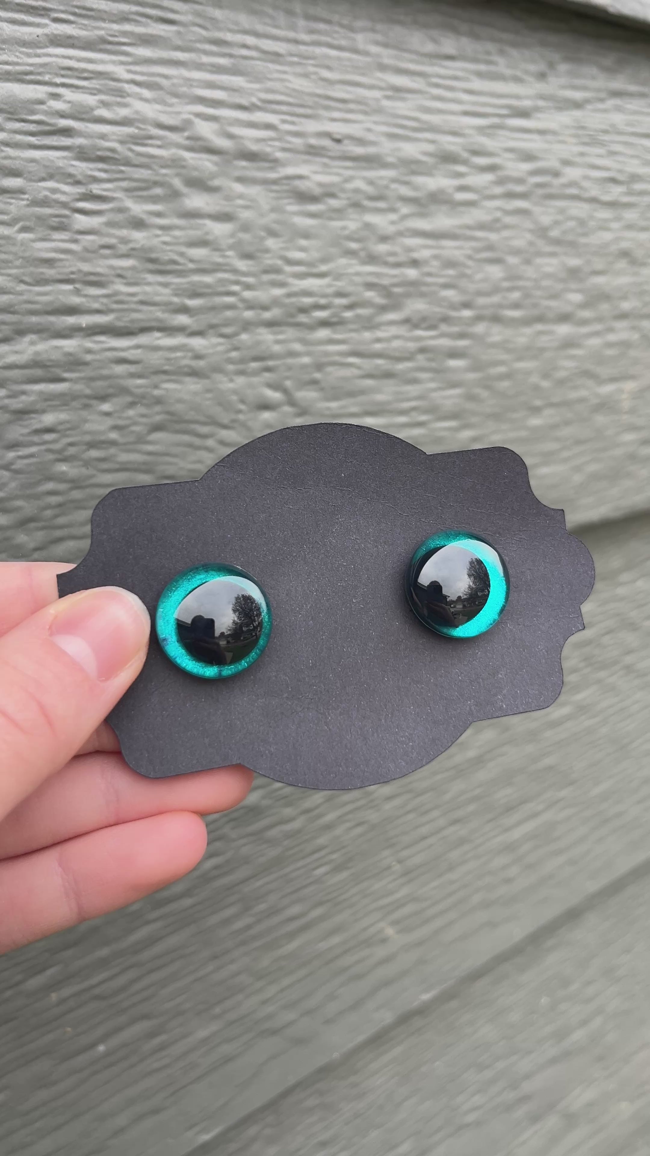 18 mm Sinker Eyes: Color Aqua